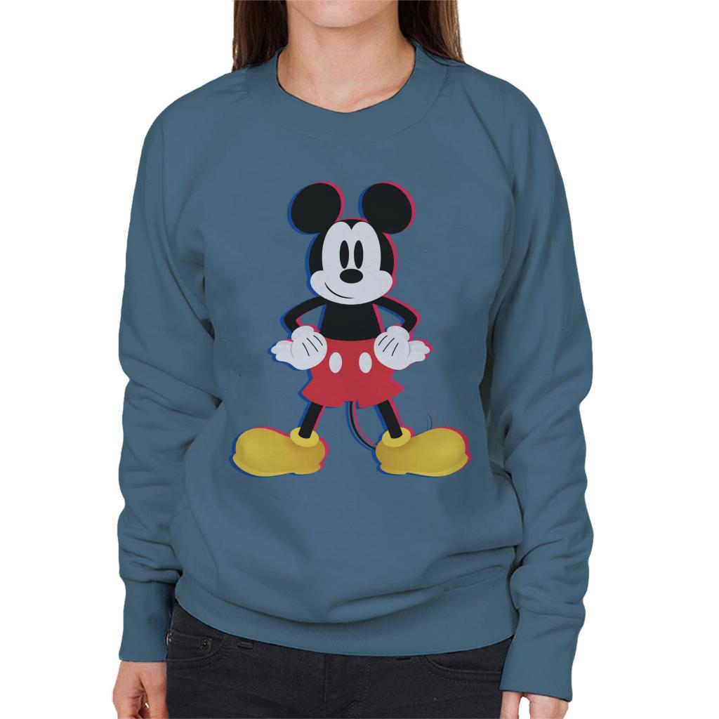 Disney Mickey Mouse 3D Effect Pose Women's Sweatshirt product image 6