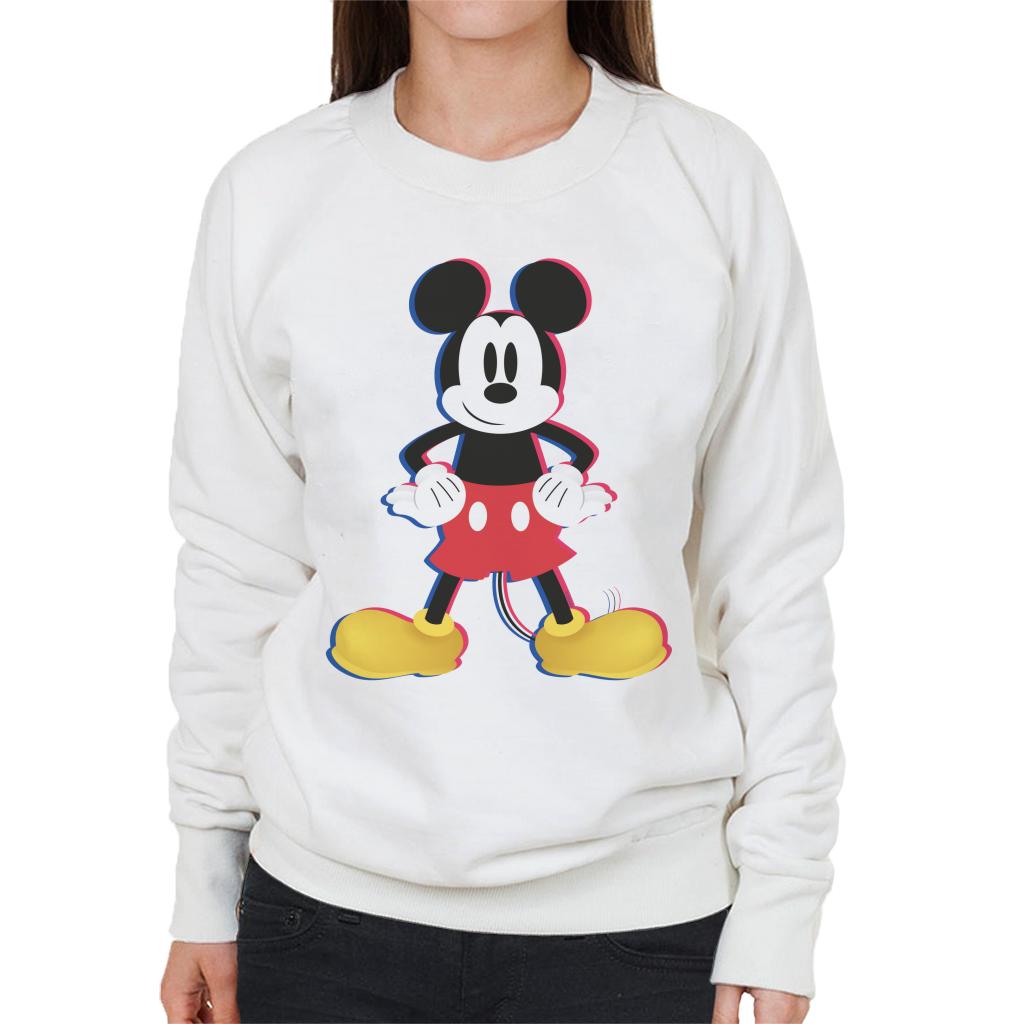 Disney Mickey Mouse 3D Effect Pose Women's Sweatshirt product image 4