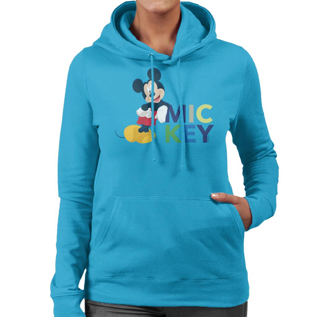 Disney Mickey Mouse Cool Lean Women's Hooded Sweatshirt product image 6