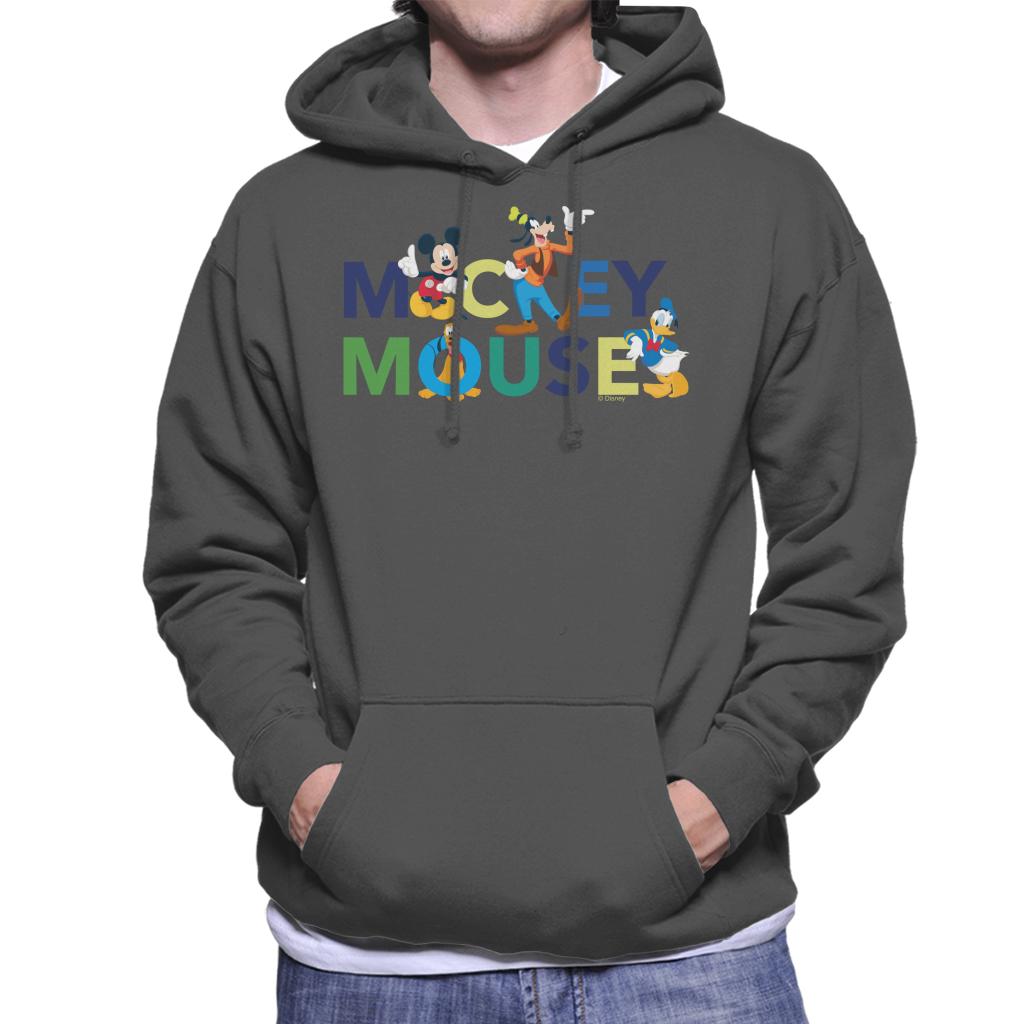 Disney Mickey Mouse And Friends Colour Logo Men's Hooded product image 1