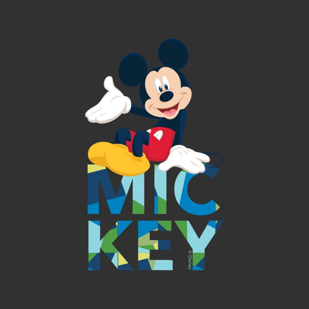 Disney Mickey Mouse Colour Text Kid's Hooded Sweatshirt product image 2