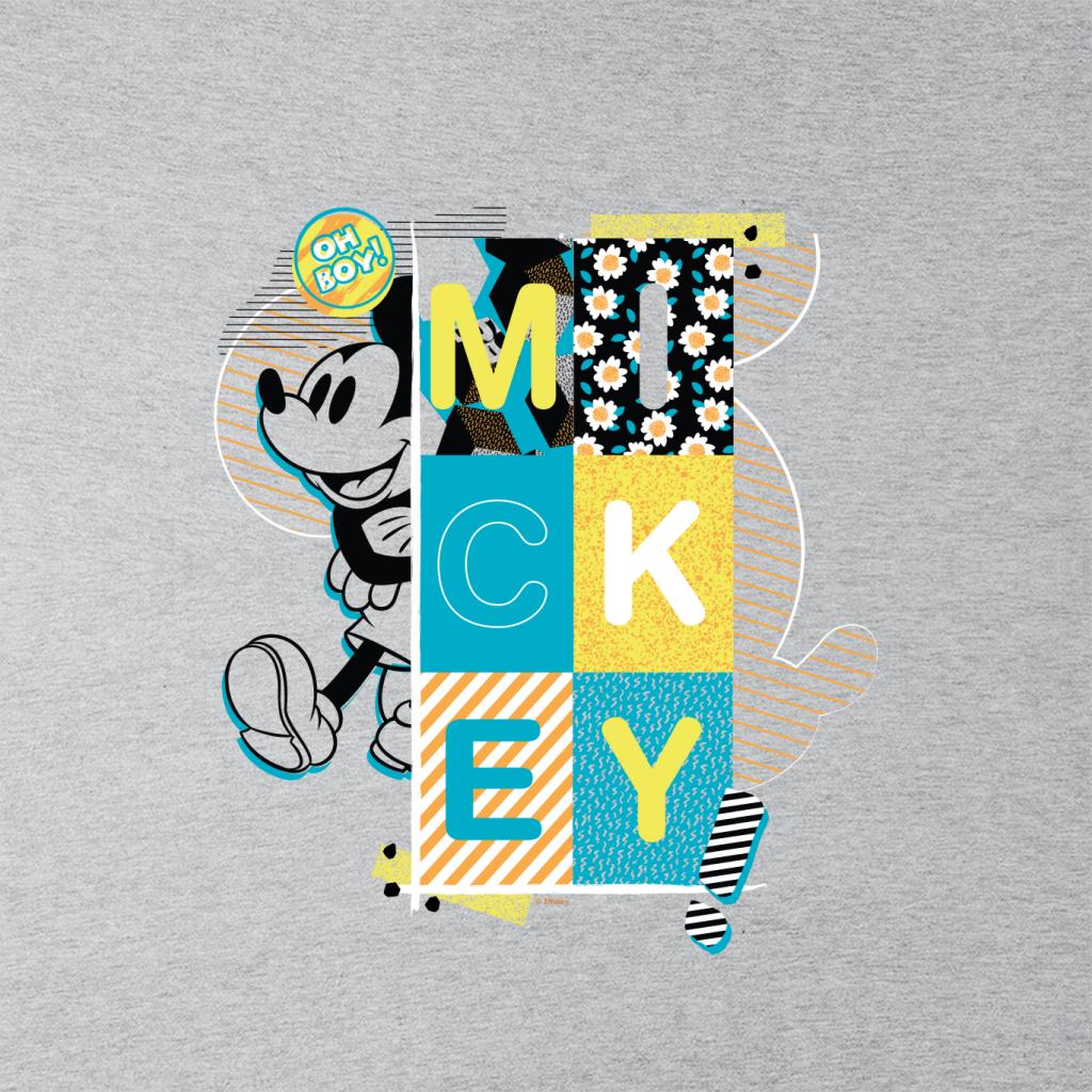 Disney Mickey Mouse Oh Boy Pop Art Men's Hooded Sweatshirt product image 2