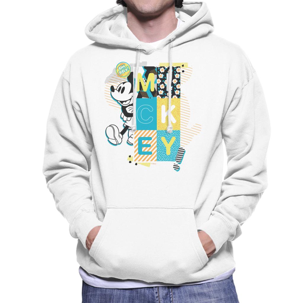 Disney Mickey Mouse Oh Boy Pop Art Men's Hooded Sweatshirt product image 4