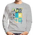 Disney Mickey Mouse Oh Boy Pop Art Men's Sweatshirt product image 1