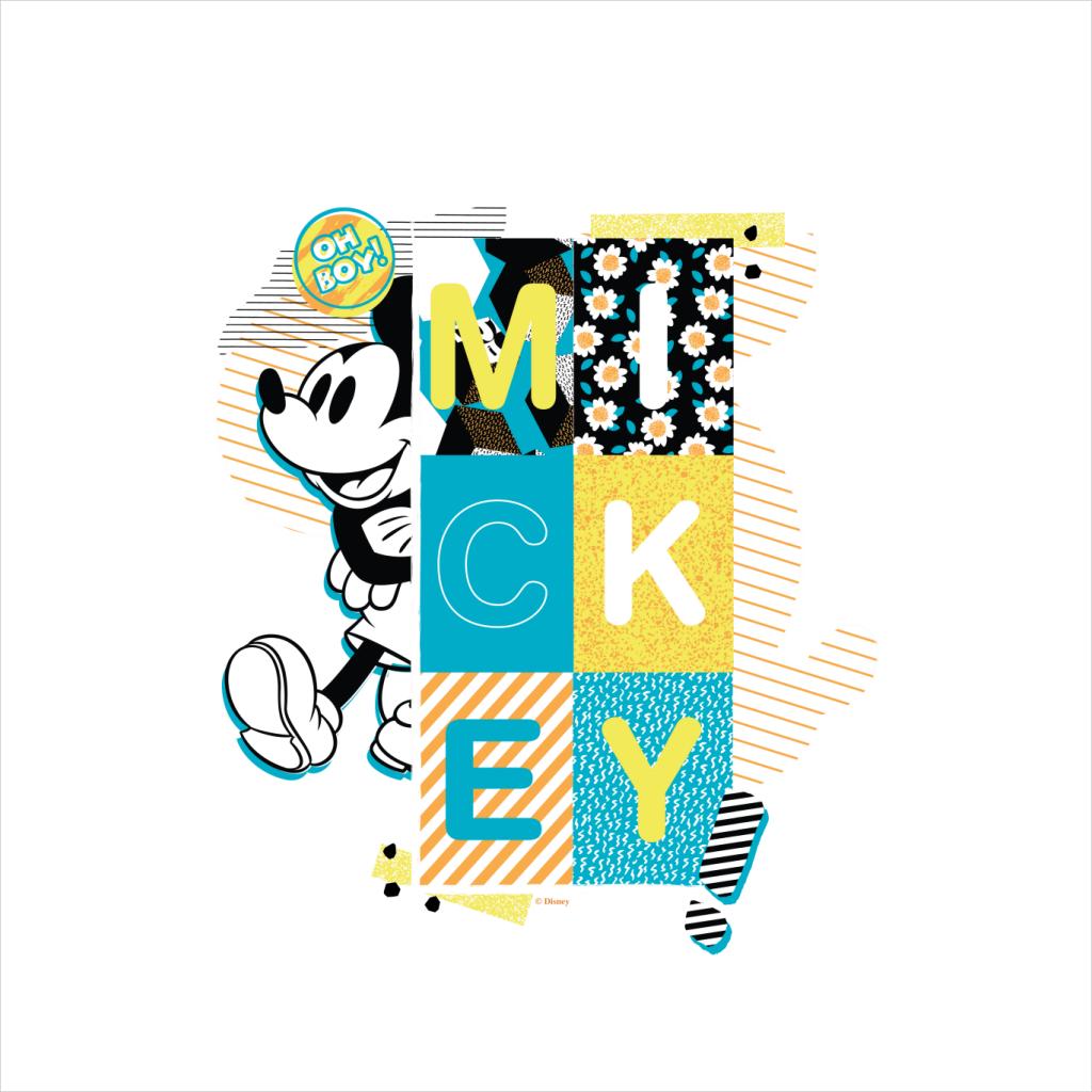 Disney Mickey Mouse Oh Boy Pop Art Women's Hooded Sweatshirt product image 5