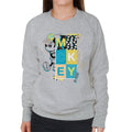 Disney Mickey Mouse Oh Boy Pop Art Women's Sweatshirt product image 1
