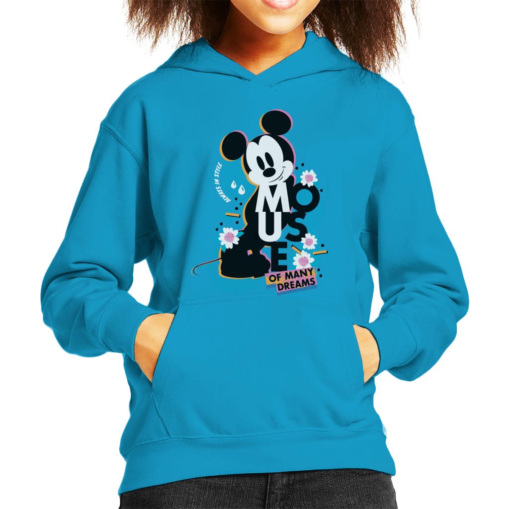 Disney Mickey Mouse Always In Style Kid's Hooded Sweatshirt product image 4