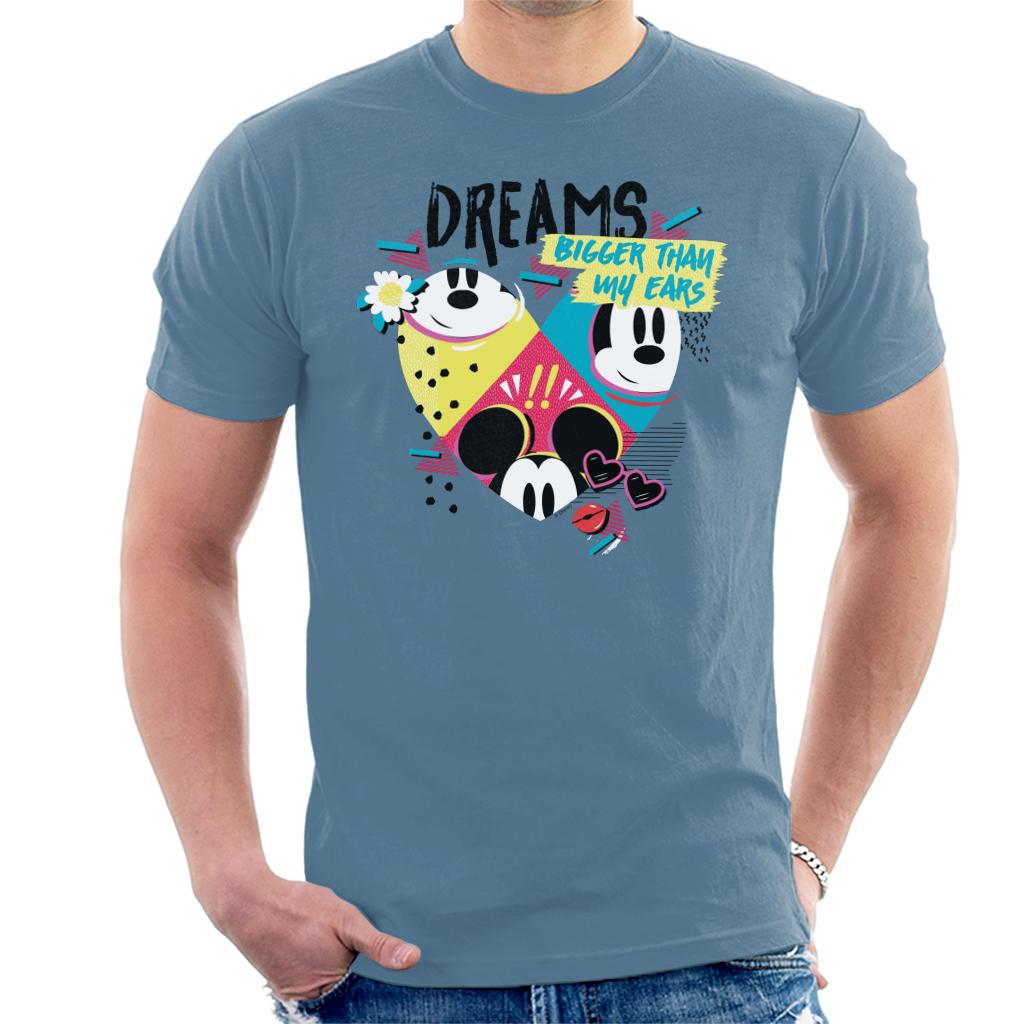 Disney Mickey Mouse Dreams Bigger Than My Ears Men's T-Shirt product image 4