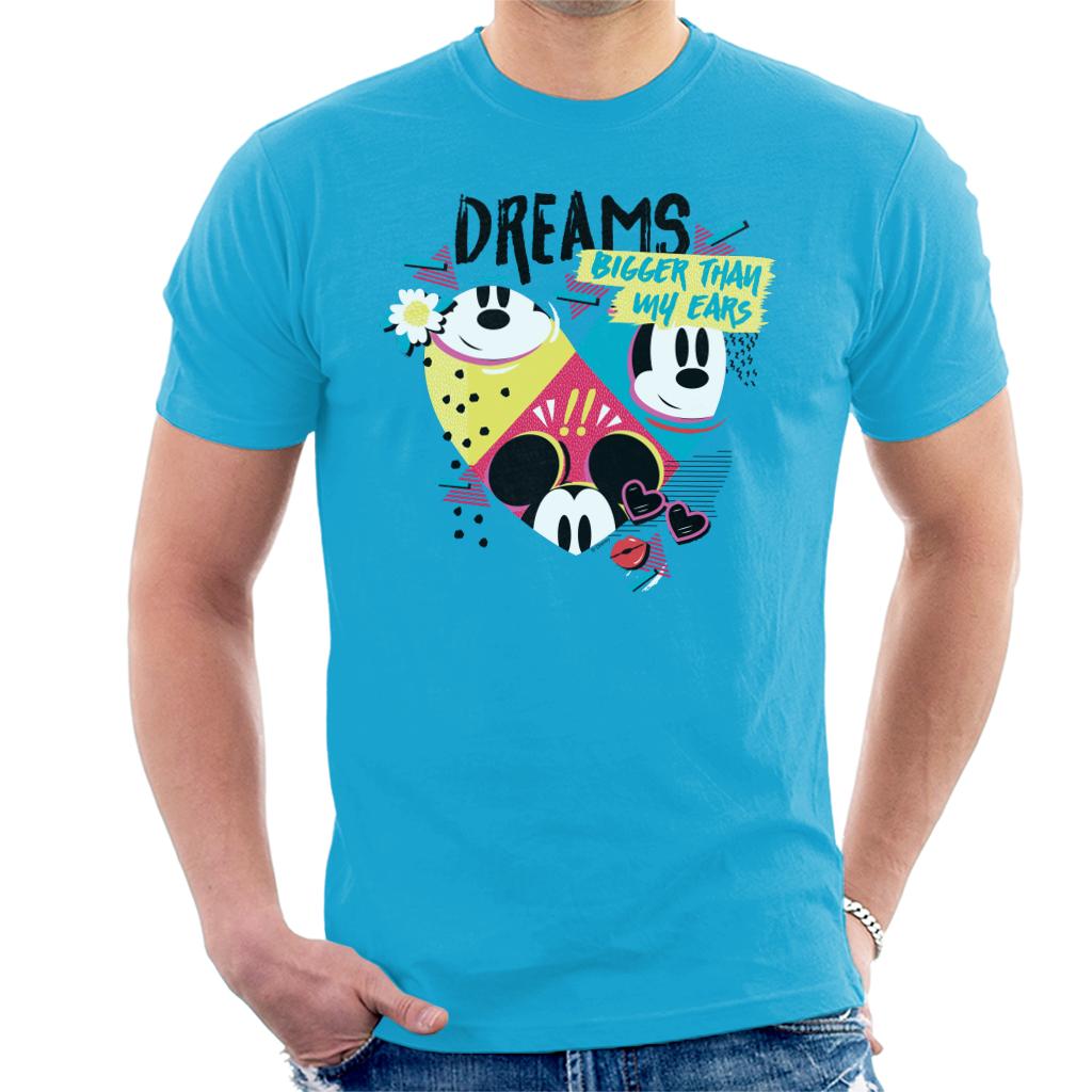 Disney Mickey Mouse Dreams Bigger Than My Ears Men's T-Shirt product image 6