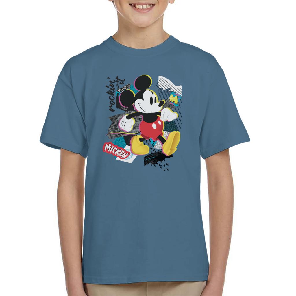Disney Mickey Mouse Retro Pop Art Kid's T-Shirt product image 4