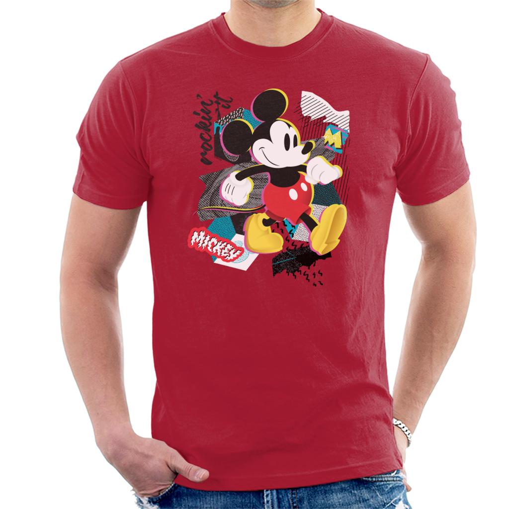 Disney Mickey Mouse Retro Pop Art Men's T-Shirt product image 6