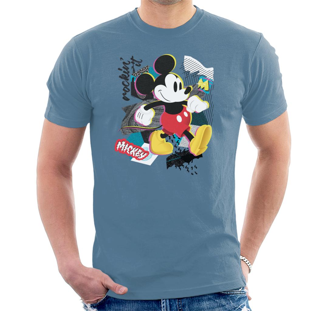 Disney Mickey Mouse Retro Pop Art Men's T-Shirt product image 4