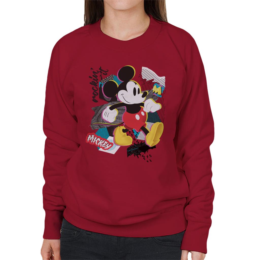 Disney Mickey Mouse Retro Pop Art Women's Sweatshirt product image 6