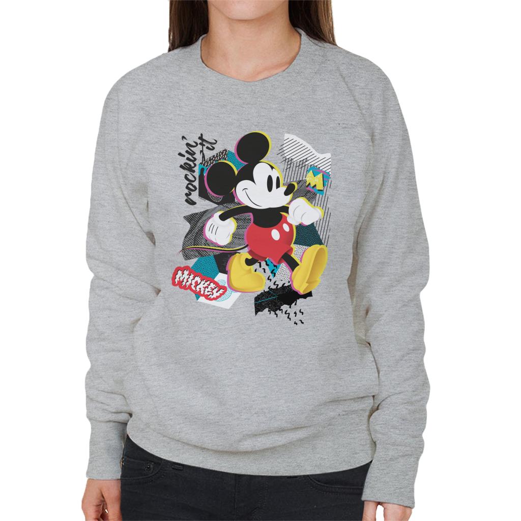 Disney Mickey Mouse Retro Pop Art Women's Sweatshirt product image 1