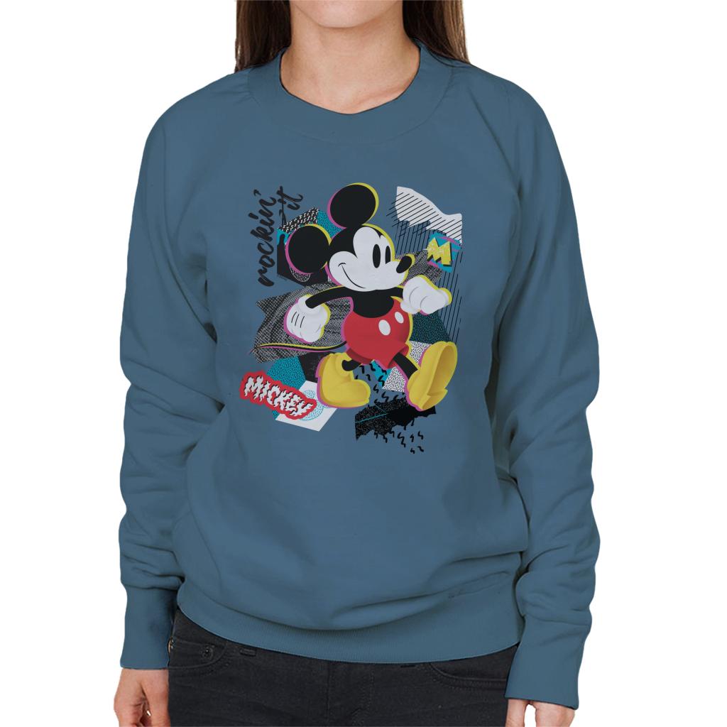 Disney Mickey Mouse Retro Pop Art Women's Sweatshirt product image 4