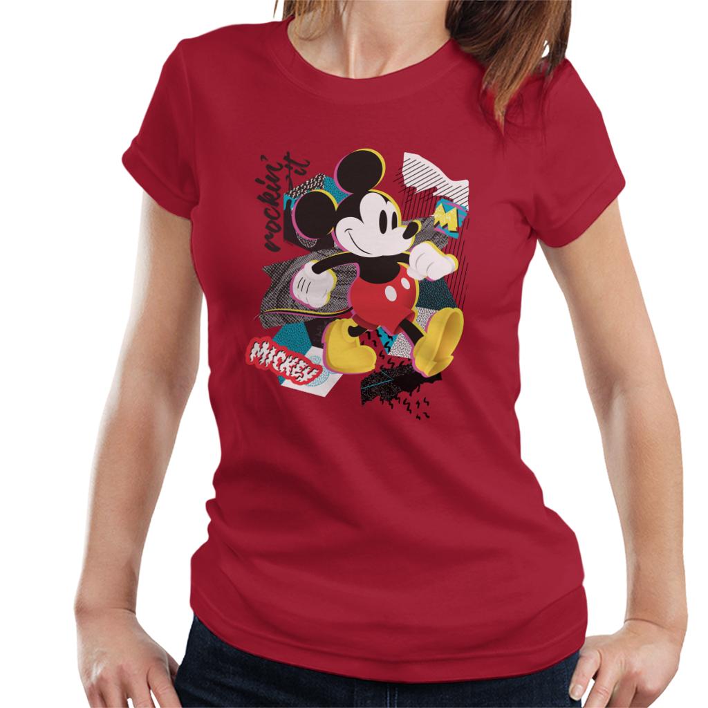 Disney Mickey Mouse Retro Pop Art Women's T-Shirt product image 6