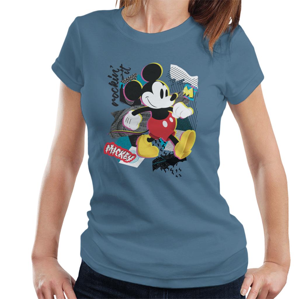 Disney Mickey Mouse Retro Pop Art Women's T-Shirt product image 4