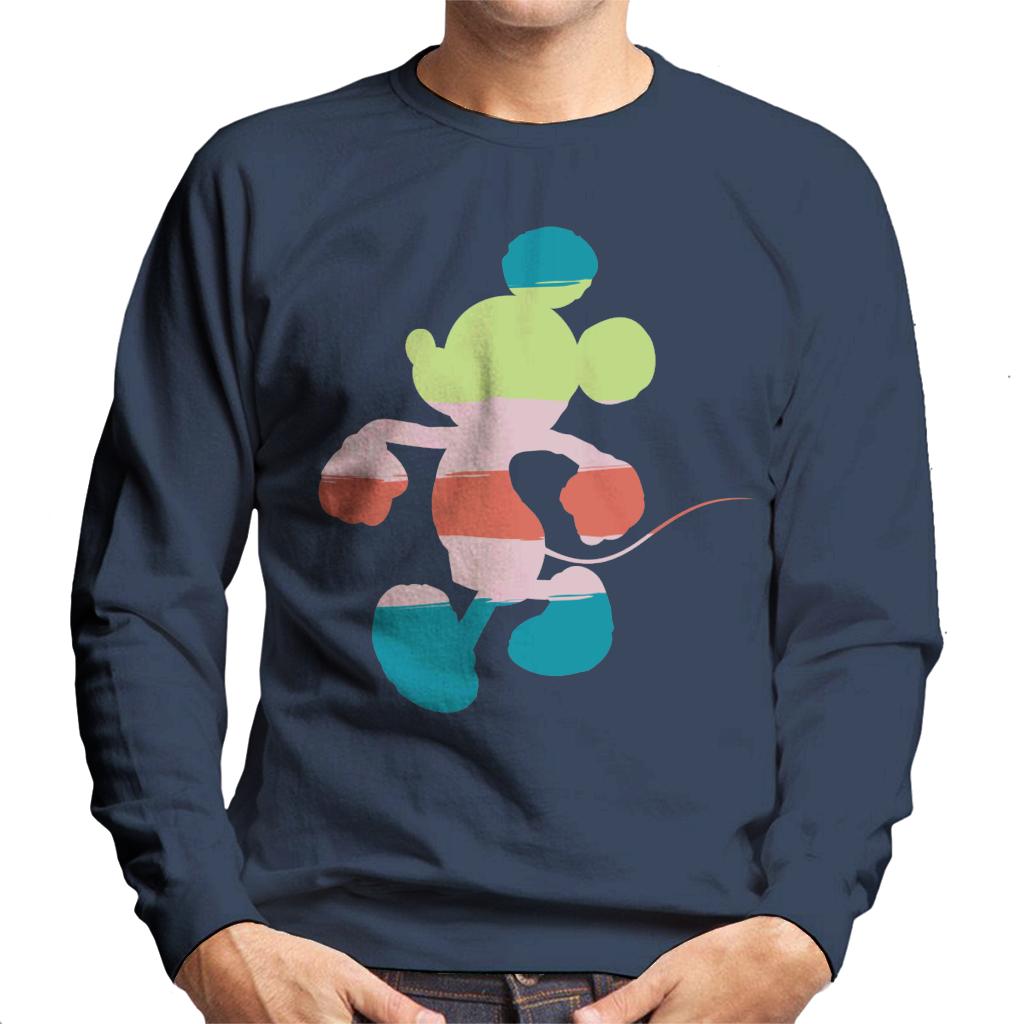 Disney Mickey Mouse Colour Silhouette Men's Sweatshirt product image 4