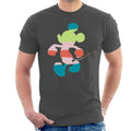 Disney Mickey Mouse Colour Silhouette Men's T-Shirt product image 1