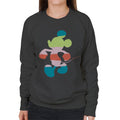 Disney Mickey Mouse Colour Silhouette Women's Sweatshirt product image 1