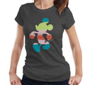 Disney Mickey Mouse Colour Silhouette Women's T-Shirt product image 1