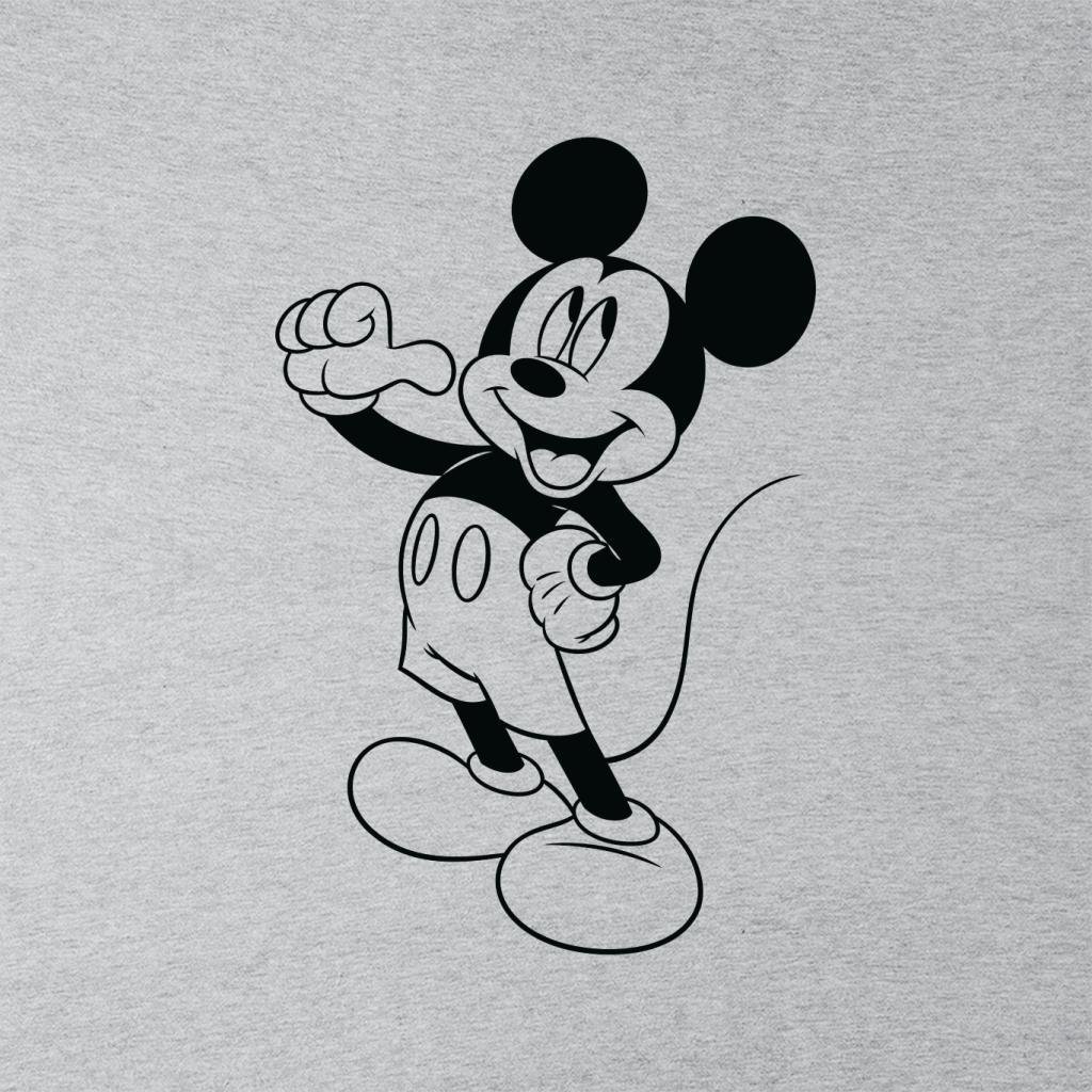 Disney Mickey Mouse Classic Black Sketch Kid's Hooded product image 2
