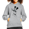 Disney Mickey Mouse Classic Black Sketch Kid's Hooded product image 1