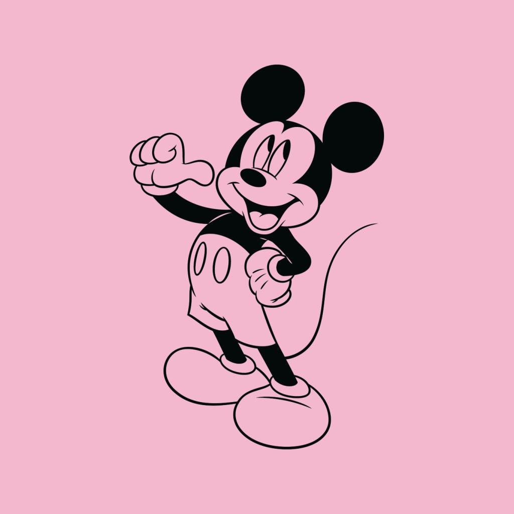 Disney Mickey Mouse Classic Black Sketch Women's Sweatshirt product image 7