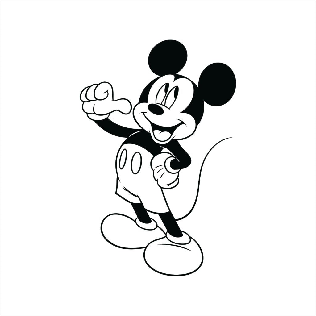 Disney Mickey Mouse Classic Black Sketch Women's Sweatshirt product image 5