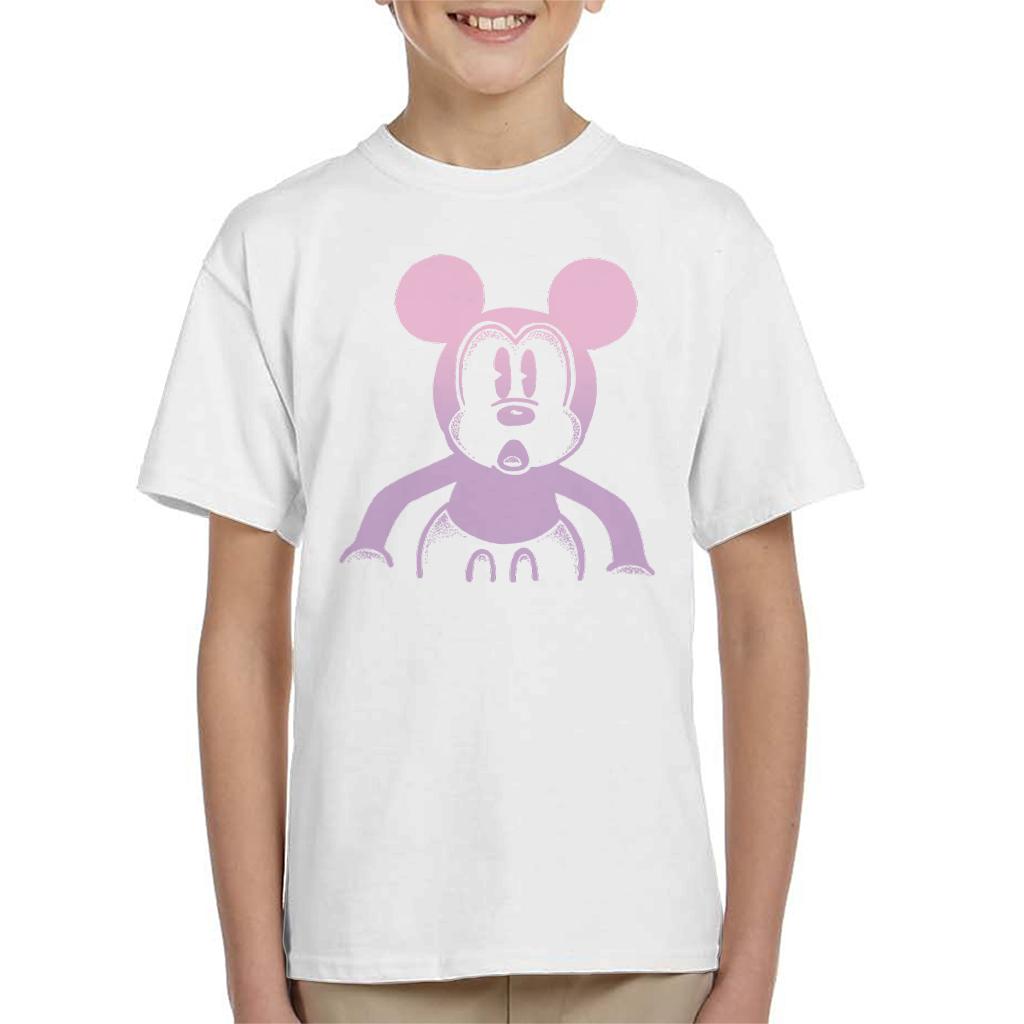 Disney Mickey Mouse Retro Silhouette Kid's T-Shirt product image 1