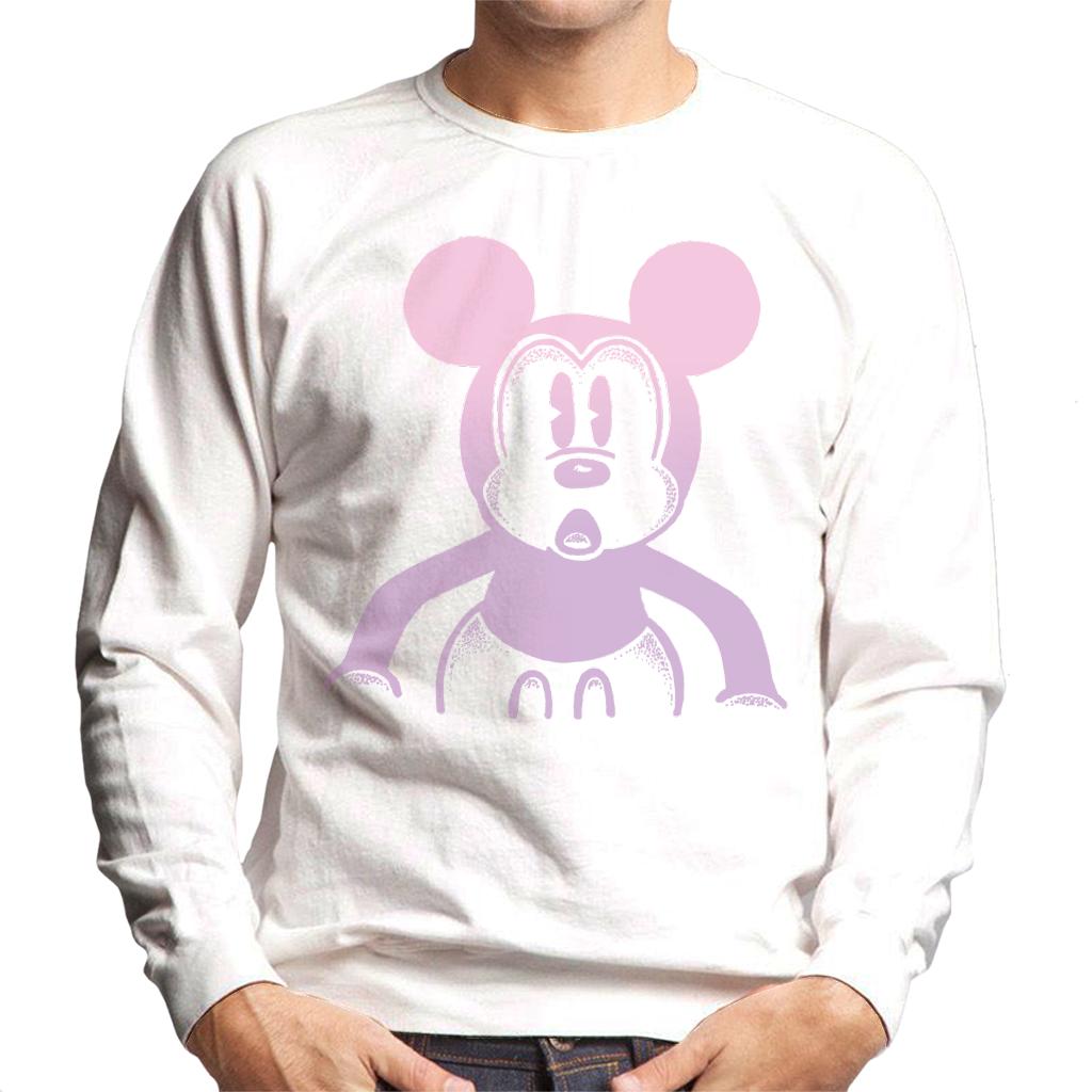 Disney Mickey Mouse Retro Silhouette Men's Sweatshirt product image 1