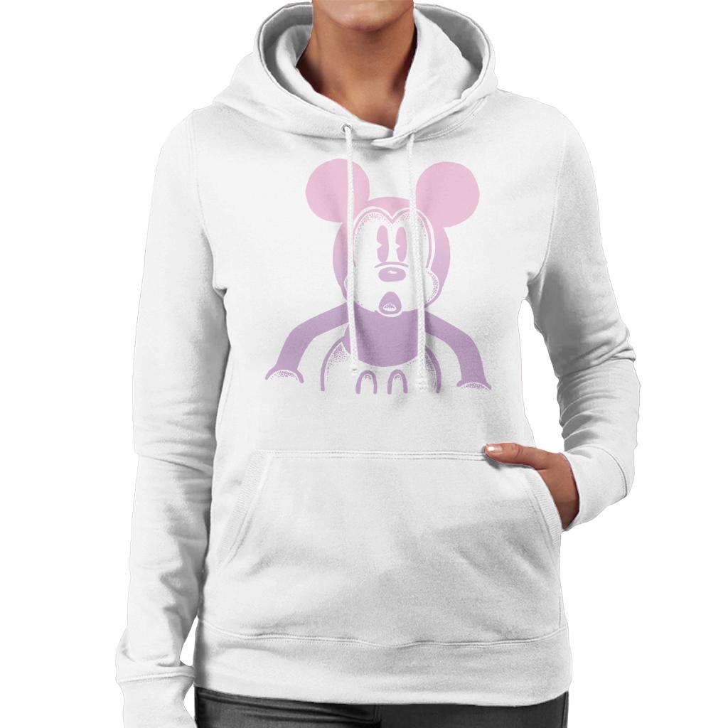 Disney Mickey Mouse Retro Silhouette Women's Hooded product image 1