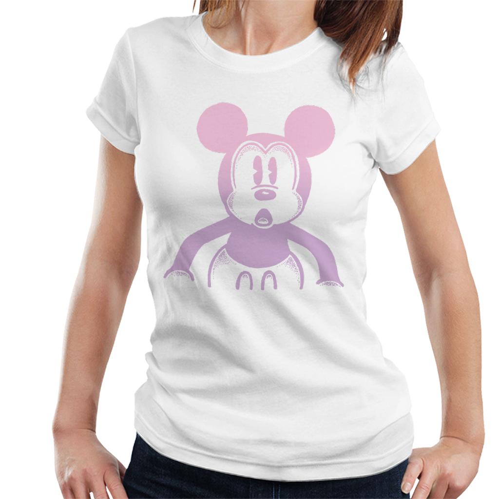Disney Mickey Mouse Retro Silhouette Women's T-Shirt product image 1
