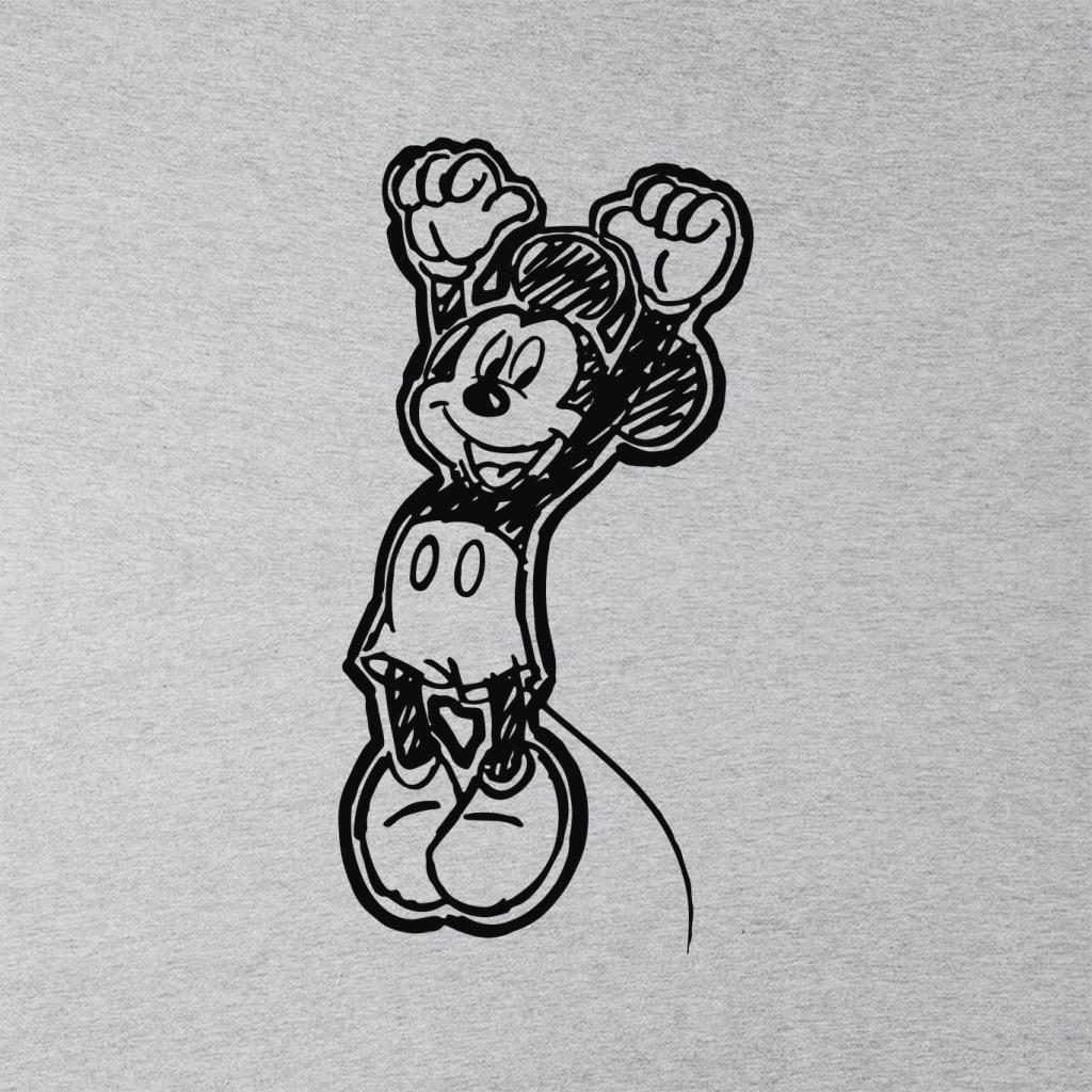 Disney Mickey Mouse Sketch Jump For Joy Kid's T-Shirt product image 2