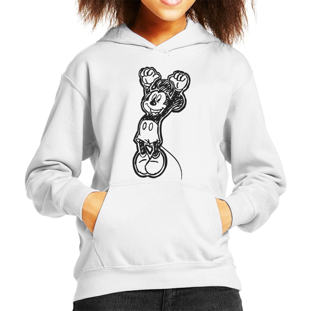 Disney Mickey Mouse Sketch Jump For Joy Kid's Hooded product image 6
