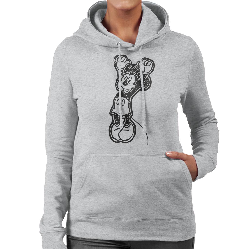Disney Mickey Mouse Sketch Jump For Joy Women's Hooded product image 1