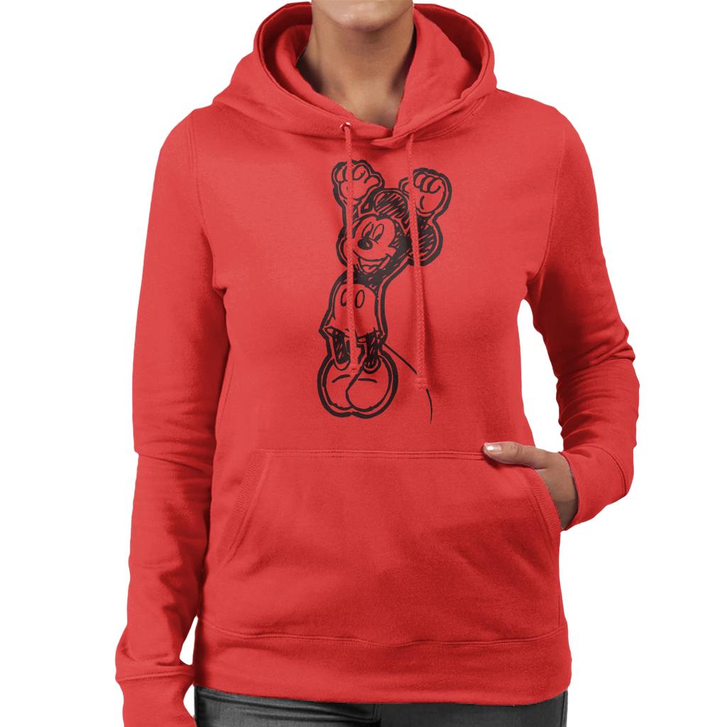 Disney Mickey Mouse Sketch Jump For Joy Women's Hooded product image 6