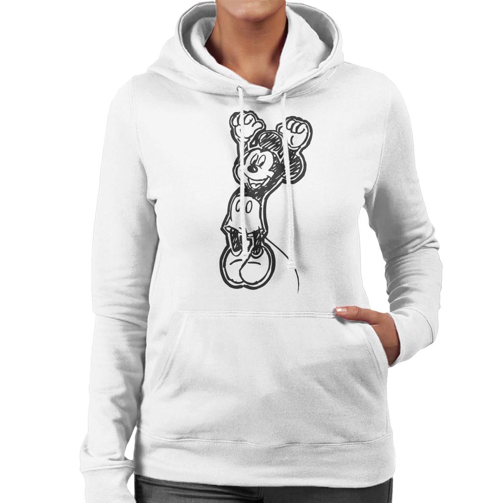 Disney Mickey Mouse Sketch Jump For Joy Women's Hooded product image 4