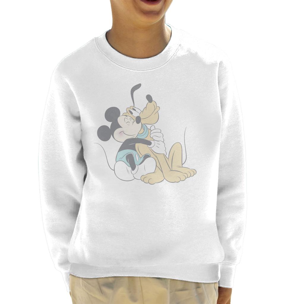 Disney Mickey Mouse Pluto Hug Kid's Sweatshirt product image 1
