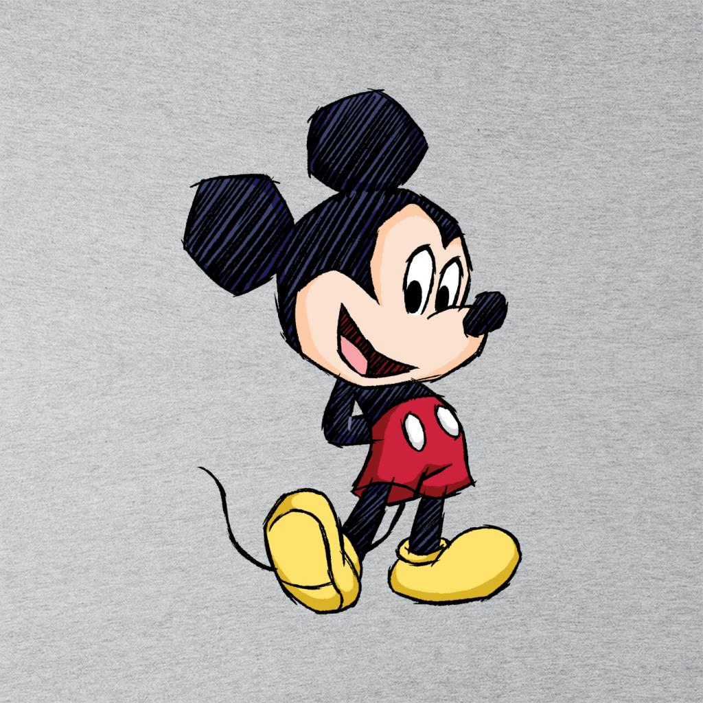 Disney Mickey Mouse Big Head Sketch Kid's T-Shirt product image 2