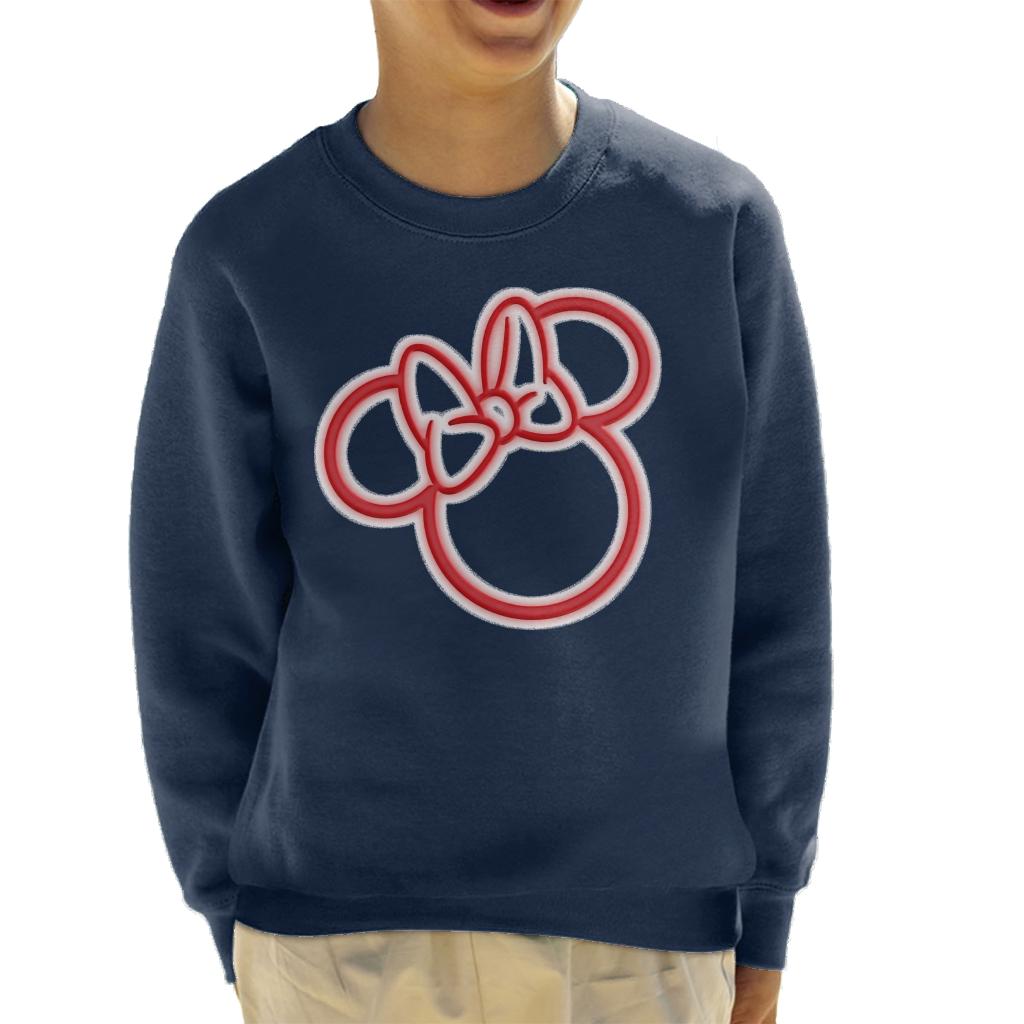 Disney Mickey Mouse Minnie Neon Head Kid's Sweatshirt product image 4