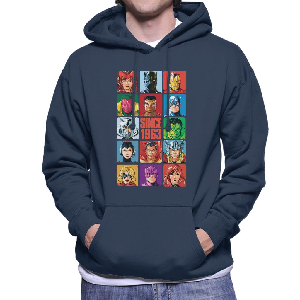 Marvel Avengers Headshot Tiles Since 1963 Men's Hooded product image 6