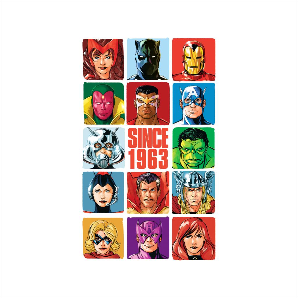 Marvel Avengers Headshot Tiles Since 1963 Men's Hooded product image 5
