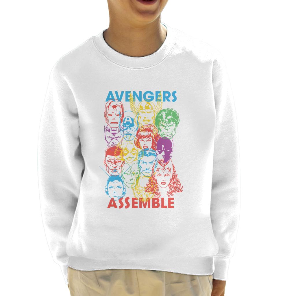 Marvel Avengers Character Head Outlines Assemble Kid's product image 1