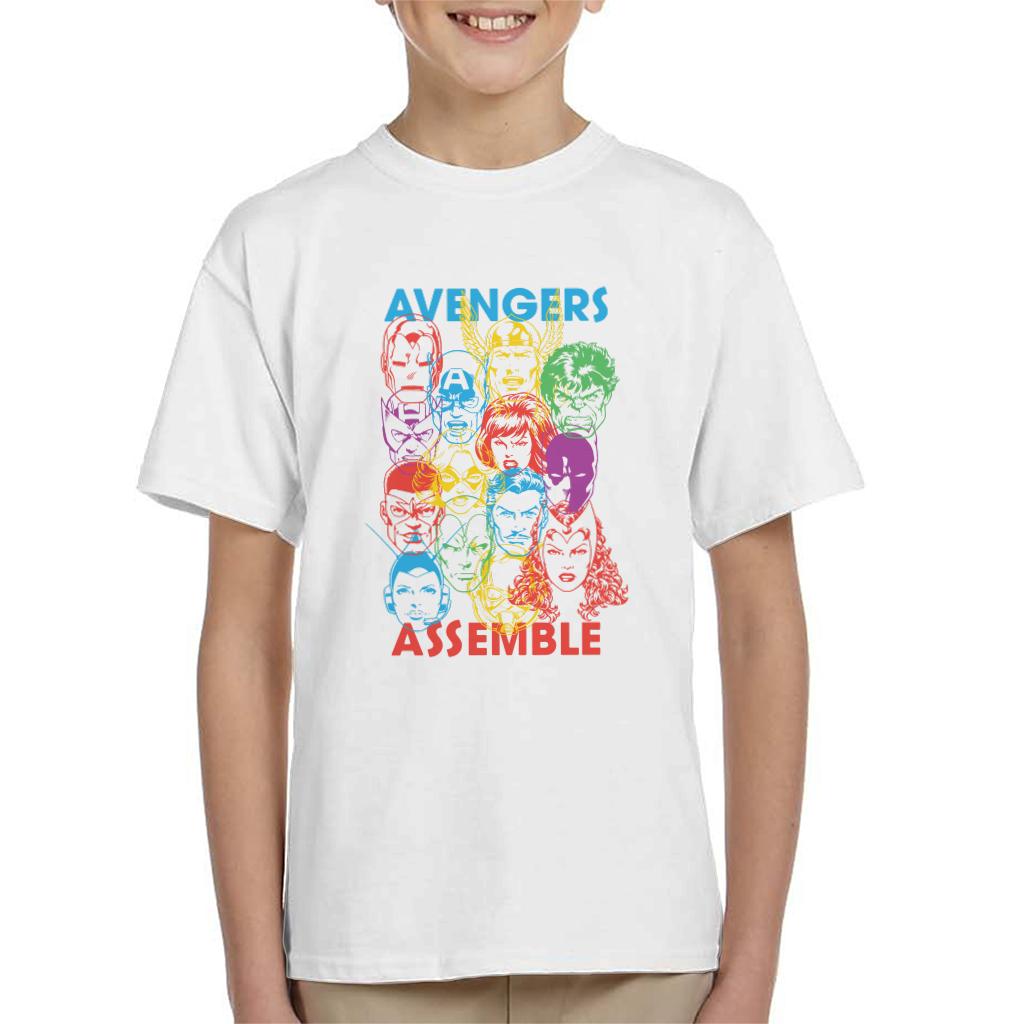 Marvel Avengers Character Head Outlines Assemble Kid's product image 1