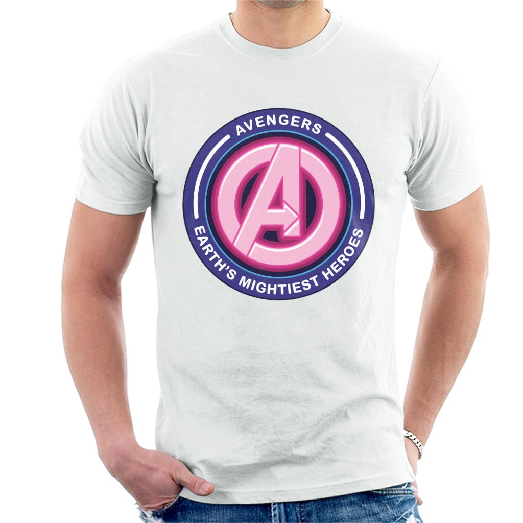 Marvel Avengers A Logo Earths Mightiest Heroes Men's T-Shirt product image 4