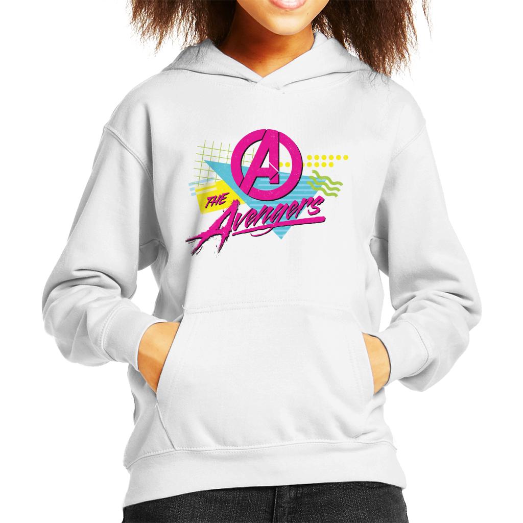 Marvel The Avengers Retro Distressed 80s Style Kid's Hooded product image 4
