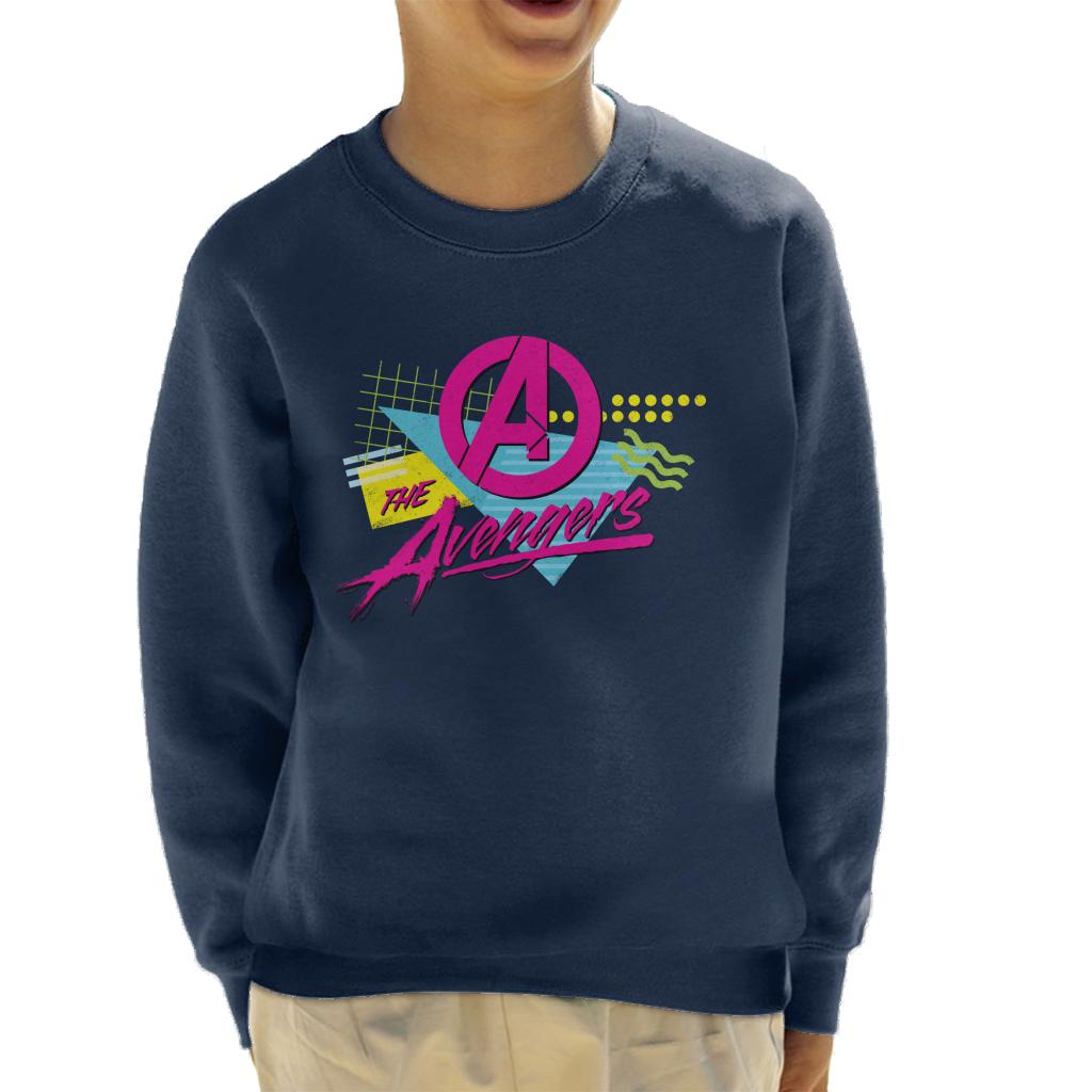 Marvel The Avengers Retro Distressed 80s Style Kid's product image 1