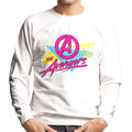 Marvel The Avengers Retro Distressed 80s Style Men's product image 1