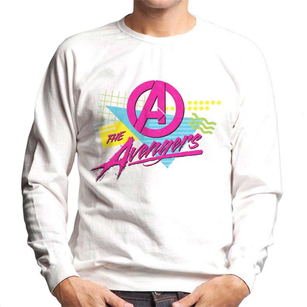 Marvel The Avengers Retro Distressed 80s Style Men's product image 1